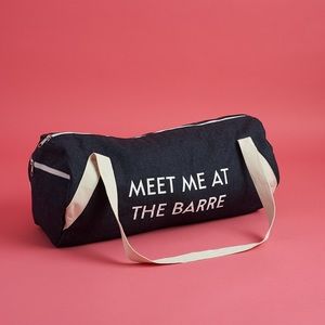 Fabfitfun Meet me at the Barre Gym Bag